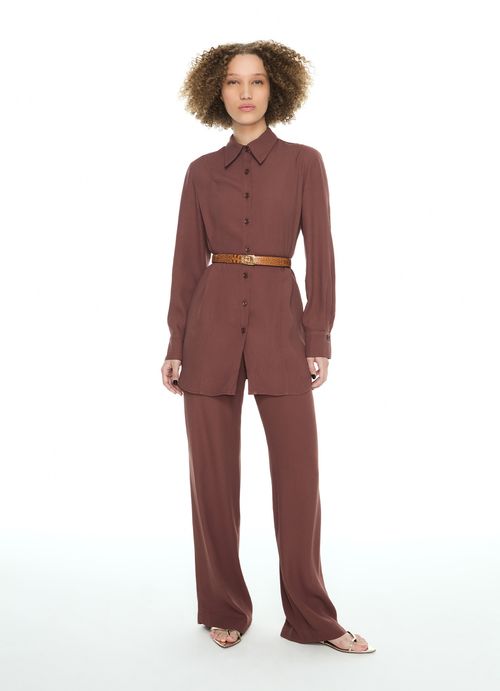 Camisa Melina Marrom