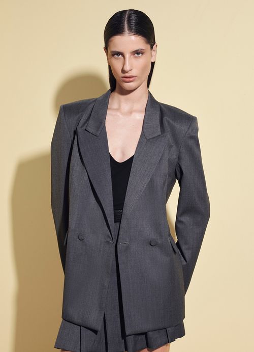 Blazer Amelia Cinza